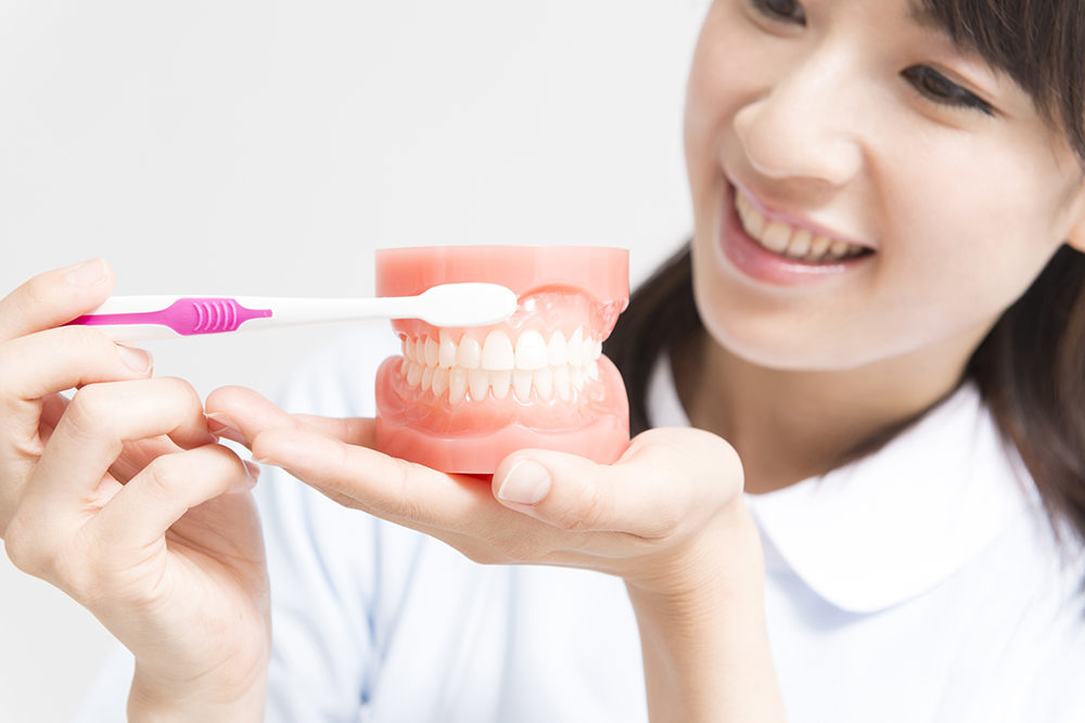 歯ブラシの選びからご指導します