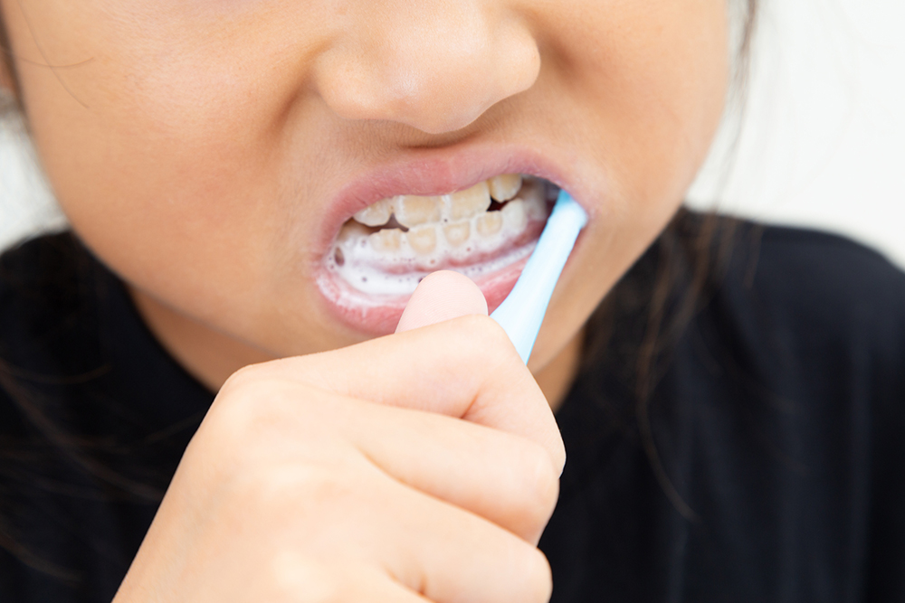 お子さまへの歯磨剤の使用について