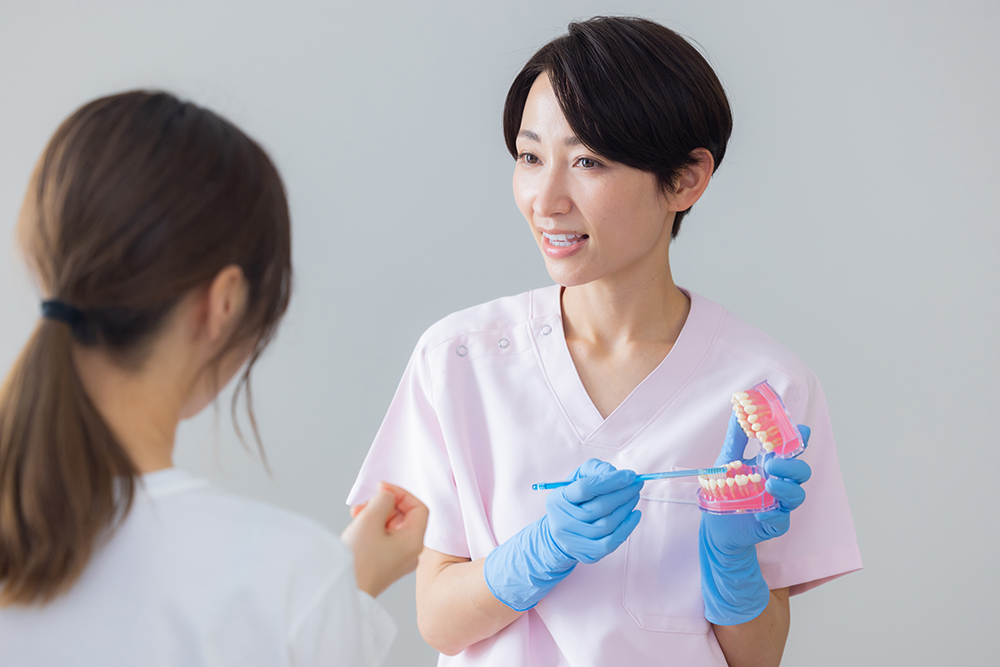 磨き方について