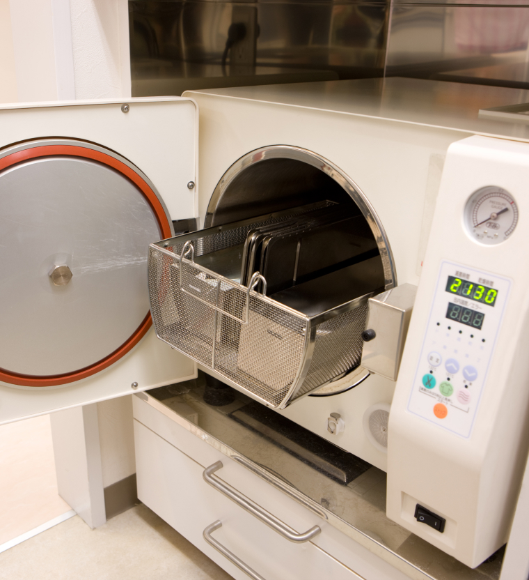 徹底的な滅菌対策